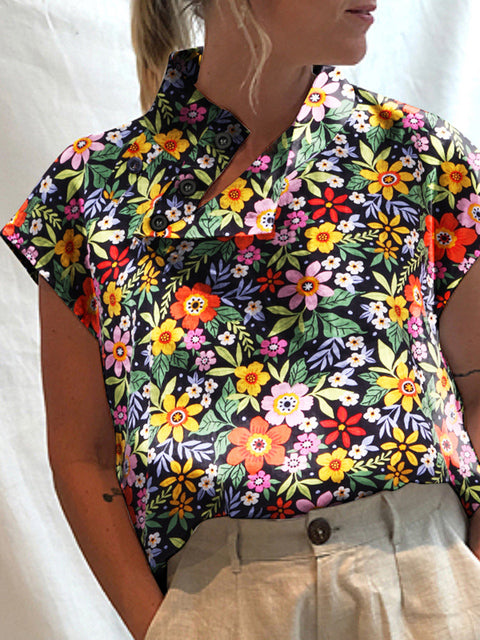Celmia Women Short Sleeve Blusas Summer Cotton Linen Shirts Fashion Oversized Blouses Casual Loose Camisas Solid Tunic Tops