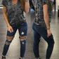 Fashion Women Summer Loose Top T-shirt Summer Short Sleeve Camo Sexy T Shirt Ladies Camouflage Printed Casual Tops T-shirt