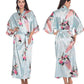 Silk Kimono Robe Bathrobe Women Satin Robe Silk Robes Night Sexy Robes Night Grow For Bridesmaid Summer Plus SizeS-XXXL 010412