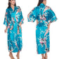 Silk Kimono Robe Bathrobe Women Satin Robe Silk Robes Night Sexy Robes Night Grow For Bridesmaid Summer Plus SizeS-XXXL 010412
