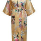 Silk Kimono Robe Bathrobe Women Satin Robe Silk Robes Night Sexy Robes Night Grow For Bridesmaid Summer Plus SizeS-XXXL 010412
