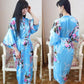 Silk Kimono Robe Bathrobe Women Satin Robe Silk Robes Night Sexy Robes Night Grow For Bridesmaid Summer Plus SizeS-XXXL 010412