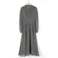 BGTEEVER Vintage Stand Collar Ruched Sleeve A-line Dress Women Floral Print Elastic Waist Female Dress Spring Vestidos femme 2021