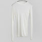 Slim High Quality Plain T Shirt Women Cotton Elastic Basic T-shirts Female Casual Tops Long Sleeve Sexy Thin T-shirt see through