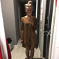 Women Autumn Dress Fashion Polka Dot Chiffon Dress Long Sleeve O Neck Ruffle Female Casual Yellow Dress 2021 Retro Vestido Mujer