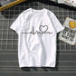 Women's t-shirt Harajuku love t shirt women feminina ladies Than heart ulzzang graphic t shirts women 2019 summer femme clothes