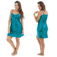 Oversize 3XL 4XL Female Satin Nightgown Lady Sexy Spaghetti Strap Night Dress Women Nighties Sleeveless Sleepwear Nightwear