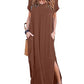 Plus Size 5XL Sexy Women Dress Summer Solid Casual Short Sleeve Maxi Dress For Women Long Dress Free Shipping Lady Dresses
