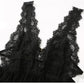 Summer Womens Sleepwear V-Neck Sexy Nightdress Casual Nightgown Comfortable Lace Pajama Solid Color Bifurcation Nightwear