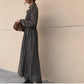 BGTEEVER Vintage Stand Collar Ruched Sleeve A-line Dress Women Floral Print Elastic Waist Female Dress Spring Vestidos femme 2021