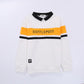 School Style Stripe uniform harr Embroidery cartoon men Female  Sweatshirt Hoodies Woman Tracksuit Kpop velvet