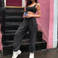 Rockmore Harajuku Joggers Wide Leg SweatPants Women Trousers Plus Size High Waist Pants Streetwear Korean Casual Pant Femme Fall