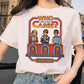 OUSLEE Summer Demon Women's T Shirt Harajuku Scary Cartoon Men's Tee Tops Chic Ullzang Grim Evil Series Tshirt Female Streetwear