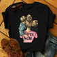 Girl Mom T shirt Women Mother's Love Print Black T-shirt Harajuku Mama TShirt Vogue Tops tee shirt Femme