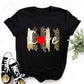 Summer Fashion Shirt Lips Leopard Graphic T Shirt Women Tops Base O-neckBlack Tees Kiss Leopard Lip Funny Girls Tshirt