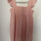 Muiches Casual Square Collar Butterfly Sleeve Mini Sweet Dress Woman Backless High Waist Loose Linen Solid Dress 2021 Summer