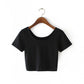 Punk Vintage Rhinestone Spider Goth Graphic T Shirt Women Y2k Style Crop Top O-neck Tshirt Black Streetwear Short Sleeve T-shirt