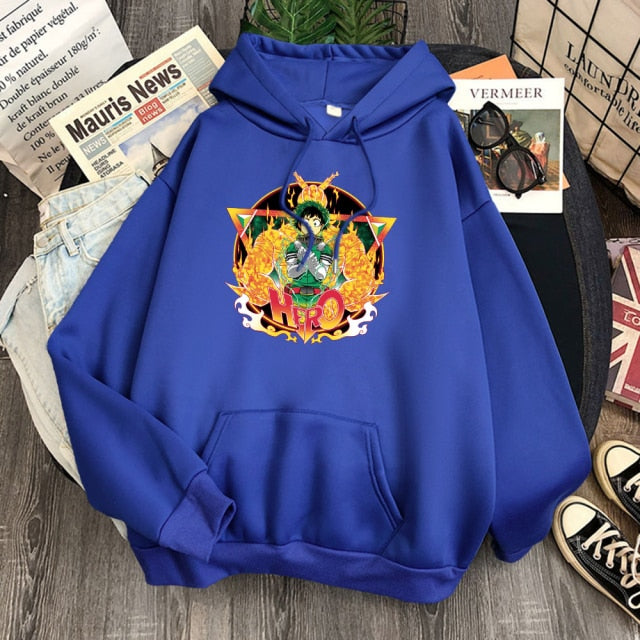 Cartoon Kawaii Korean Style Clothes For Women's Hoodies Tops Harajuku Black Fleece Hoody Clothing Spring Brown Girls Anime