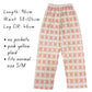 Missnight Pink Pants Heart Printed Straight Elastic High Waist Pants Drawstring Fashion Pants Streetwear Vintage 2021 Harajuku