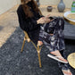 Missnight Pink Pants Heart Printed Straight Elastic High Waist Pants Drawstring Fashion Pants Streetwear Vintage 2021 Harajuku
