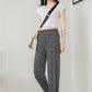 Missnight Pink Pants Heart Printed Straight Elastic High Waist Pants Drawstring Fashion Pants Streetwear Vintage 2021 Harajuku