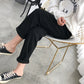 Thicken Women Pencil Pants 2021 Spring Winter Plus Size OL Style Wool Female Work Suit Pant Loose Female Trousers Capris 6648 50