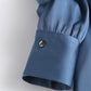 Autumn Fashion Women Elegant Satin Dress Long Sleeve Office Ladies Midi Dress with Slash