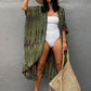 Embroidery Kaftan Beach Tunic Beach Cover up Saida de Praia Swimsuit Women Bikini cover up Pareo Sarong Beachwear