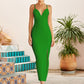 New Summer Women White Bodycon Bandage Dress Sexy V Neck Spaghetti Strap Club Celebrity Evening Runway Party Long Dresses