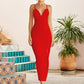 New Summer Women White Bodycon Bandage Dress Sexy V Neck Spaghetti Strap Club Celebrity Evening Runway Party Long Dresses