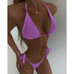 Sexy Bikini Push Up Women Swimsuits Female Micro Bikini Set Solid Thong Brazilian Swimwear Bathing Suit Swimming Suits
