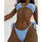 Sexy Bikini Push Up Women Swimsuits Female Micro Bikini Set Solid Thong Brazilian Swimwear Bathing Suit Swimming Suits