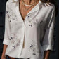 Long Sleeve Women Blouses Plus Size Turn-down Collar Blouse Shirt Casual Tops Elegant Work Wear Chiffon Shirts 5XL